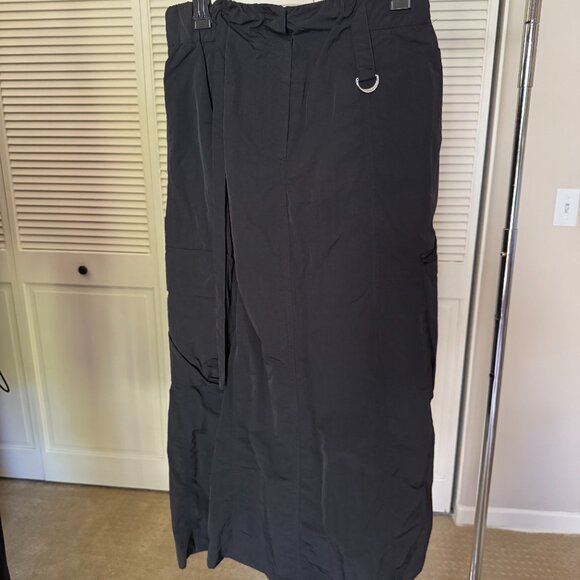 Zara Black Midi Skirt - Picture 7 of 9